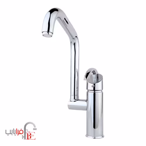 شیر ظرفشویی راسان مدل تیتانیوم کروم