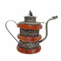 قوری سنگ عقیق قرمز  و ورشو