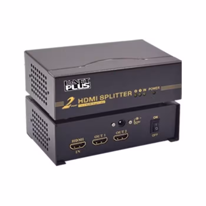 اسپلیتر 2 پورت HDMI کی نت پلاس KP-S642