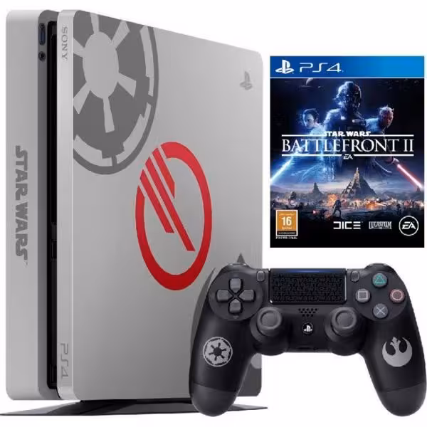 کنسول PS4 اسلیم نسخه 1 ترابایتی باندل Star Wars