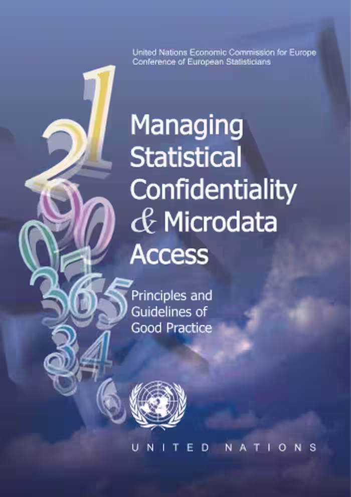خرید و دانلود نسخه کامل کتاب Managing Statistical Confidentiality &amp; Microdata Access: Principles and Guidelines of Good Practice