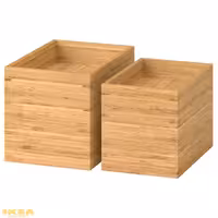 جعبه بامبو ست 4 تکه مدل DRAGAN | برند ایکیا | ارسال 15 الی 20 روز کاری