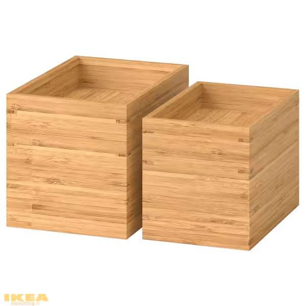 جعبه بامبو ست 4 تکه مدل DRAGAN | برند ایکیا | ارسال 15 الی 20 روز کاری