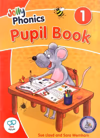 کتاب انگلیسی جولی فونیکس Jolly Phonics Pupil Book 1