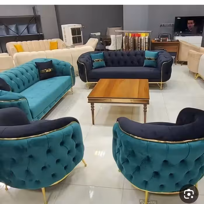 مبل چستر 7 مدل نیلوفر. هزینه ارسال با مشتری (پس کرایه)