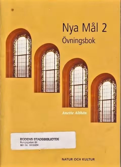 نیا مال 2 | کتاب سوئدی Nya Mal 2 ovningsbok (کتاب تمرین)