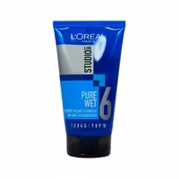 ژل مو خیس لورآل 6 سری studio Line مدل Pure Wet حجم 150 میل