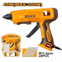 ارسال فوری   تفنگ چسب حرارتی 45 وات اینکو کد GG408