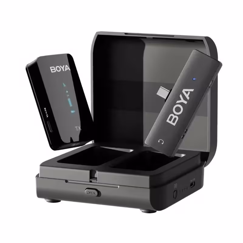 میکروفون بی سیم یقه ای بویا BOYA BY-XM6-K5 Wireless Microphone