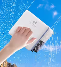 شیشه پاک کن مغناطیسی دوجداره مربع دبلیو اس مدل WS-720