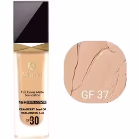 کرم پودر شیشه ای اشتون SPF30 شماره 37 حجم 30 میلی لیتر