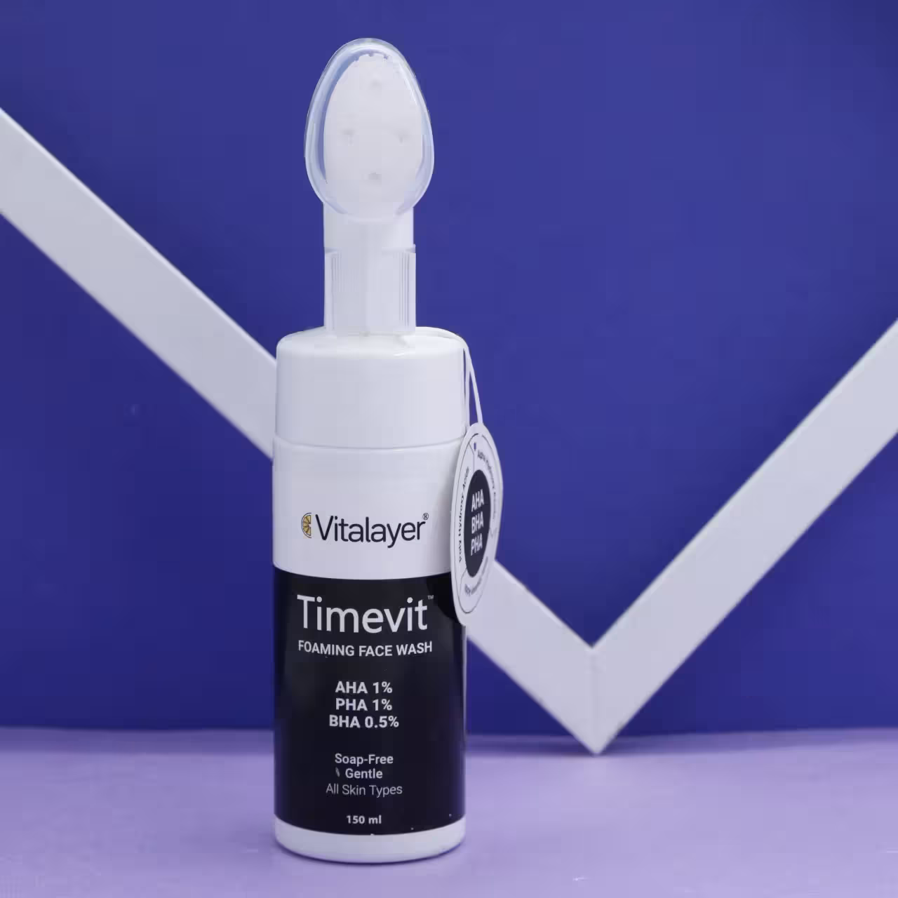 فوم شست و شوی صورت اکتی ویت Vitalayer ویتالیر 150 میل مناسب انواع پوست 92173