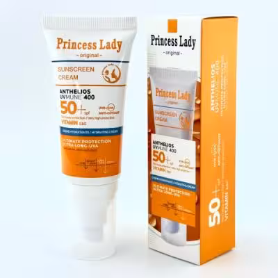 کرم ضد آفتاب رنگی spf50 پرنسس لیدی کد C136