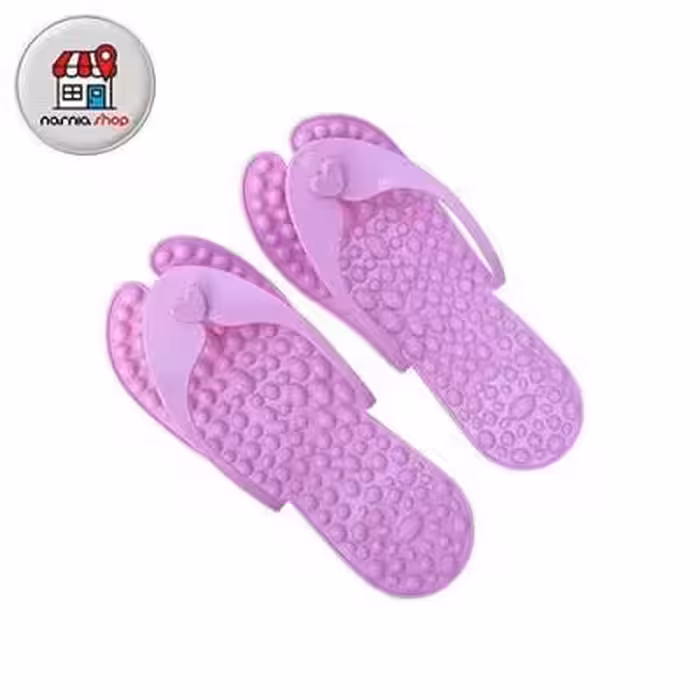 دمپایی ماساژور سیلیکونی لا انگشتی سنگی