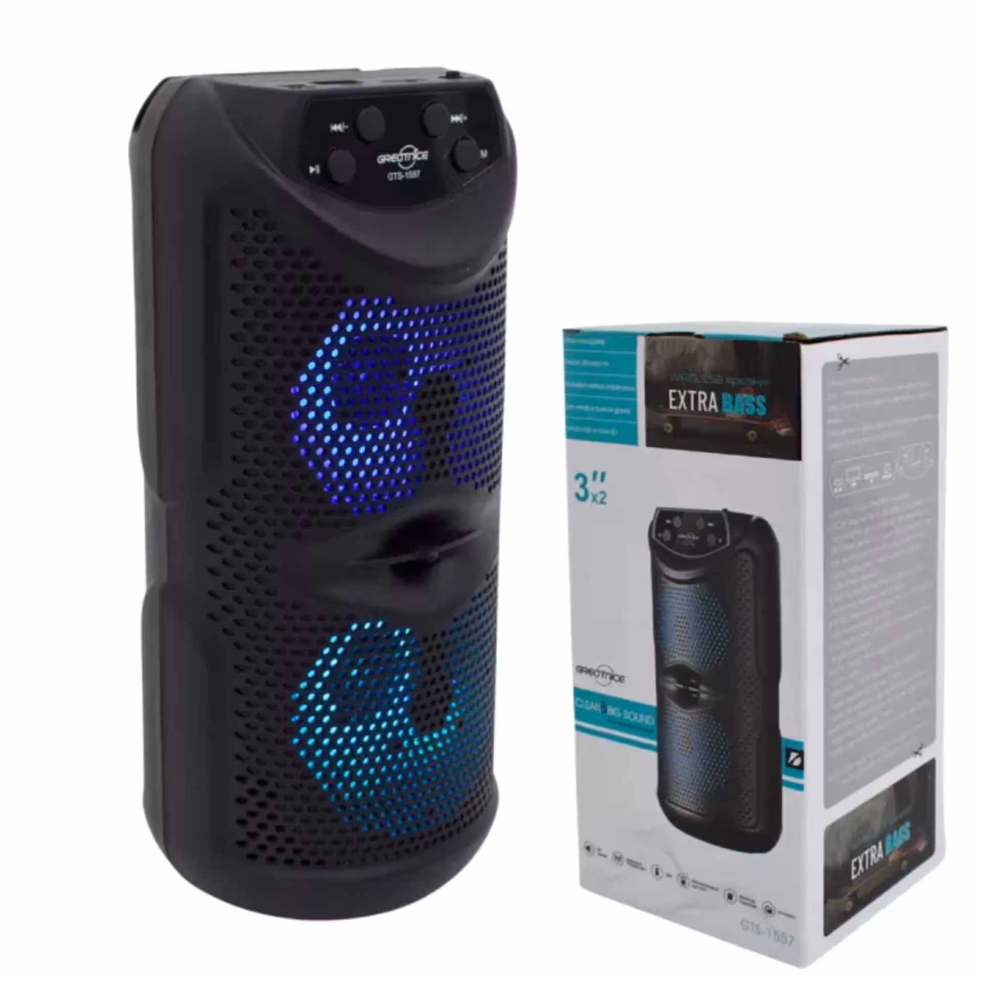 اسپیکر بلوتوثی قابل حمل مدل GTS-1550