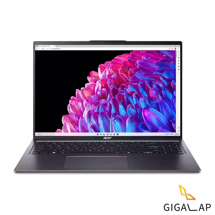 لپ تاپ ACER SWIFT SFG16-72 مدل U5-125H 8GB 1TB SSD ARC   NPU 16 INCH FHD