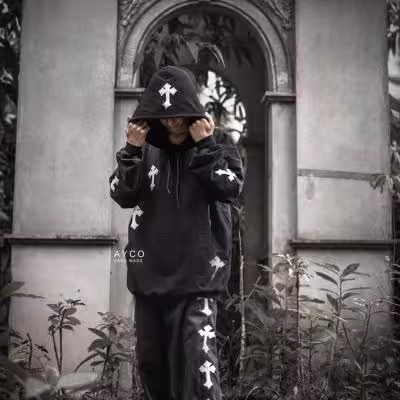 شلوار کتان کمرکش صلیبی فری سایز دخترانه و پسرانه