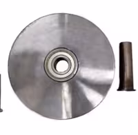 قرقره (بلبرینگ) زیر درب فولادی 5x20