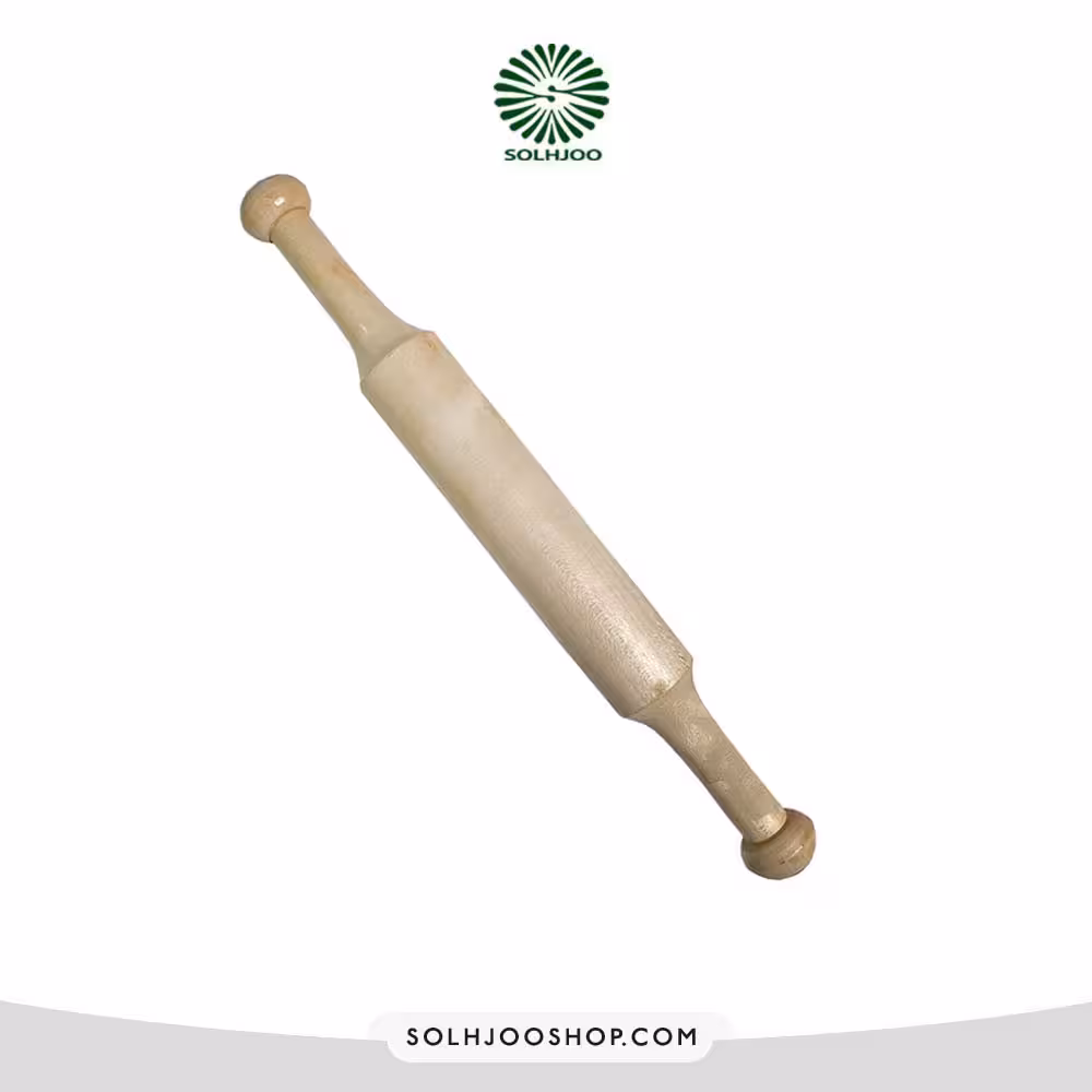 وردنه چوبي 40س قطر 4.5 سانت