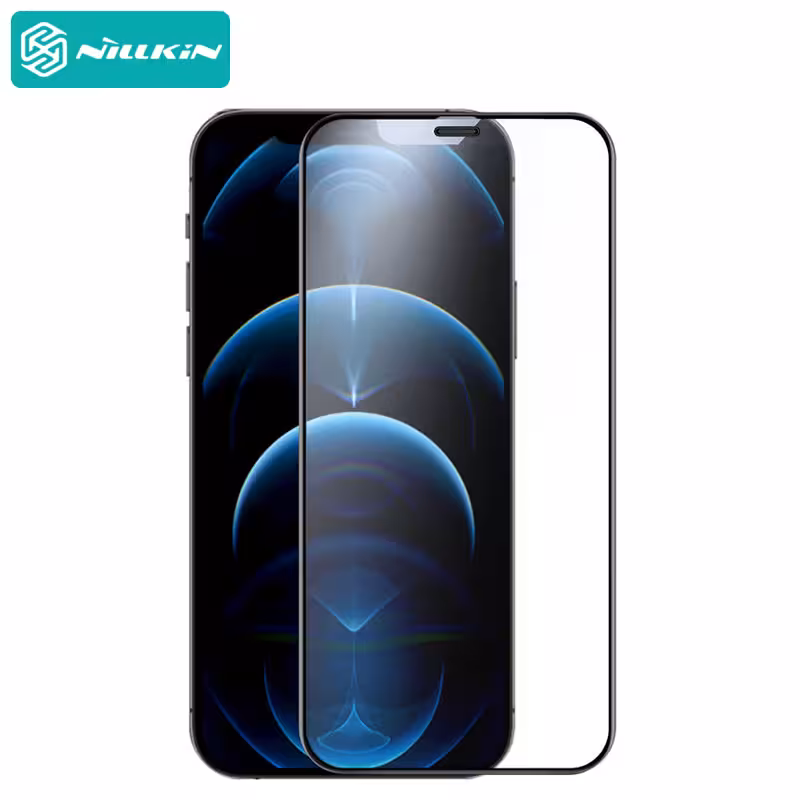 محافظ صفحه نمایش شیشه‌ای مات نیلکین آیفون 12 مینی Nillkin iPhone 12 mini FogMirror Full coverage matte tempered glass