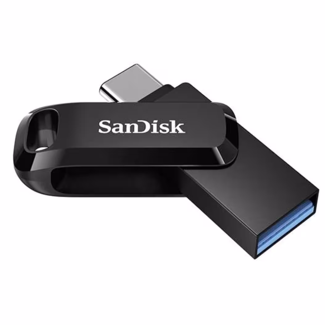 فلش مموری سن دیسک مدل Ultra dual drive go ظرفیت 64 گیگابایت