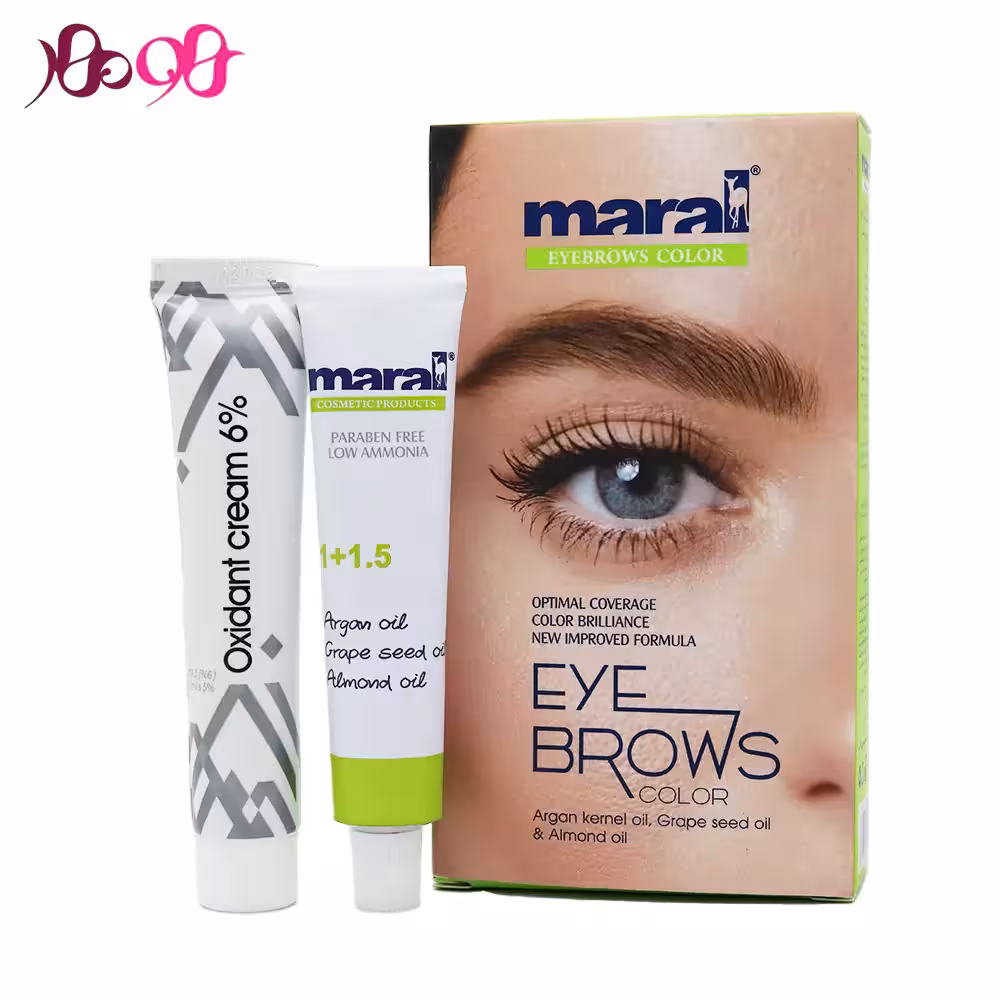 رنگ ابرو مارال (انواع رنگ ها)