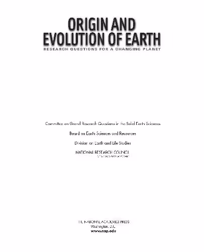 خرید و دانلود نسخه کامل کتاب Origin and Evolution of Earth: Research Questions for a Changing Planet