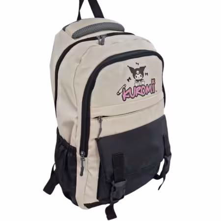 کوله پشتی مدرسه ای کرومی دو رنگ 1506