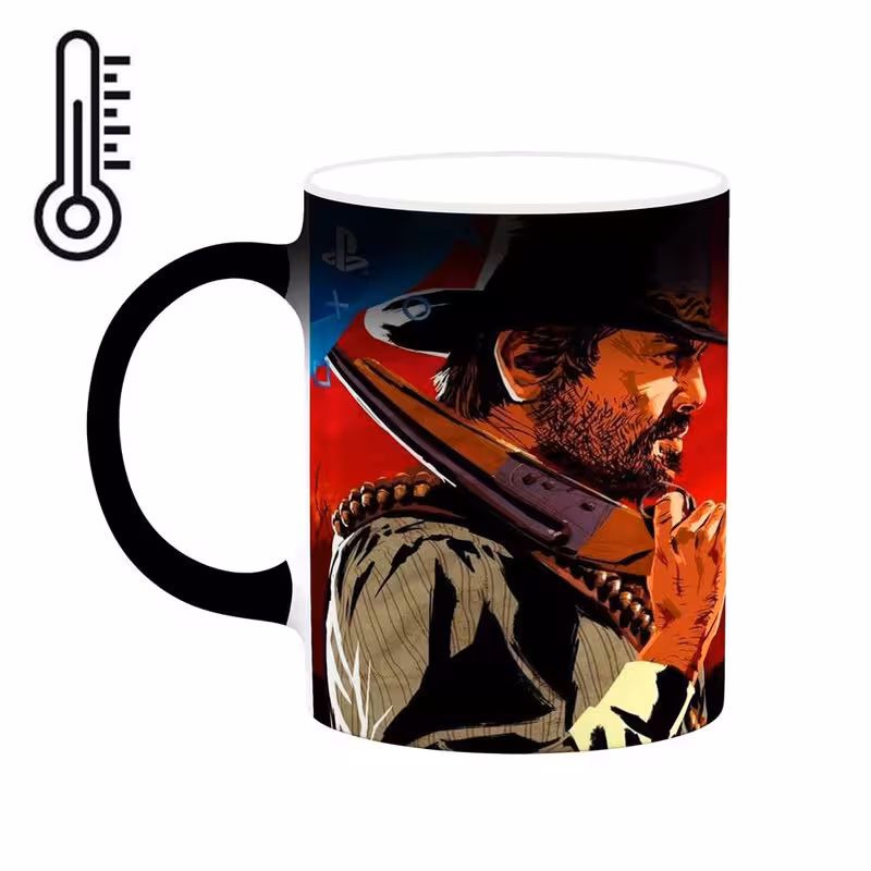 ماگ حرارتی   بازی رد دد Red Dead Redemption II کد mgh30059