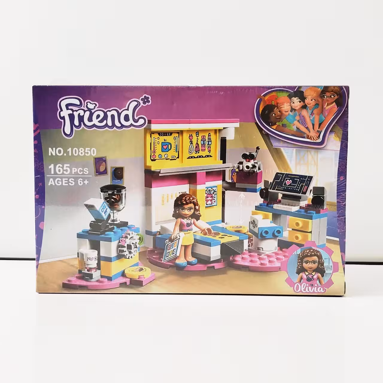 ☆لگو دوستان 165 قطعه کد 10850 (نو، قسطی، با تخفیف)