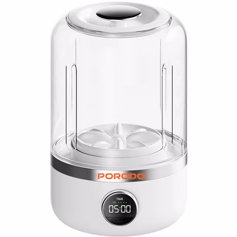 مینی واش شارژی و قابل حمل 1.2 کیلوگرمی پرودو مدل Porodo Lifestyle Cordless Mini Washing Machine PD-LFST192WH