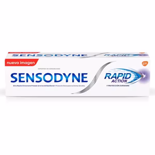 خمیردندان سنسوداین مدل Rapid action حجم 75 میل ساخت انگلستان