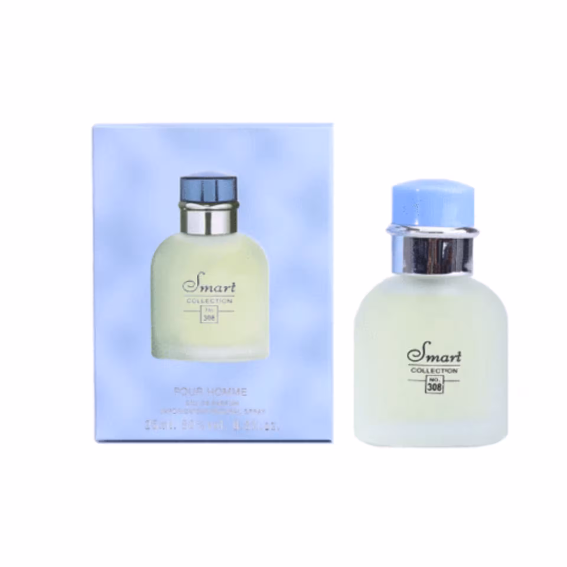 ادکلن مردانه اسمارت مدل لایت بلو کد 308 حجم 25 میل