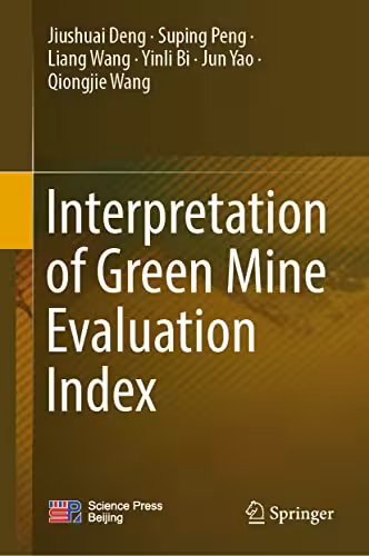 خرید و دانلود نسخه کامل کتاب Interpretation of Green Mine Evaluation Index