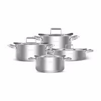 سرویس قابلمه استیل القایی 8 پارچه کاراجا مونترال Montreal