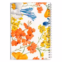 دفتر مشق هنری گل