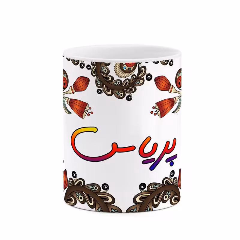 خرید ماگ-لیوان    اسم پریاس  سنتی گل و بته کد mgh44414
