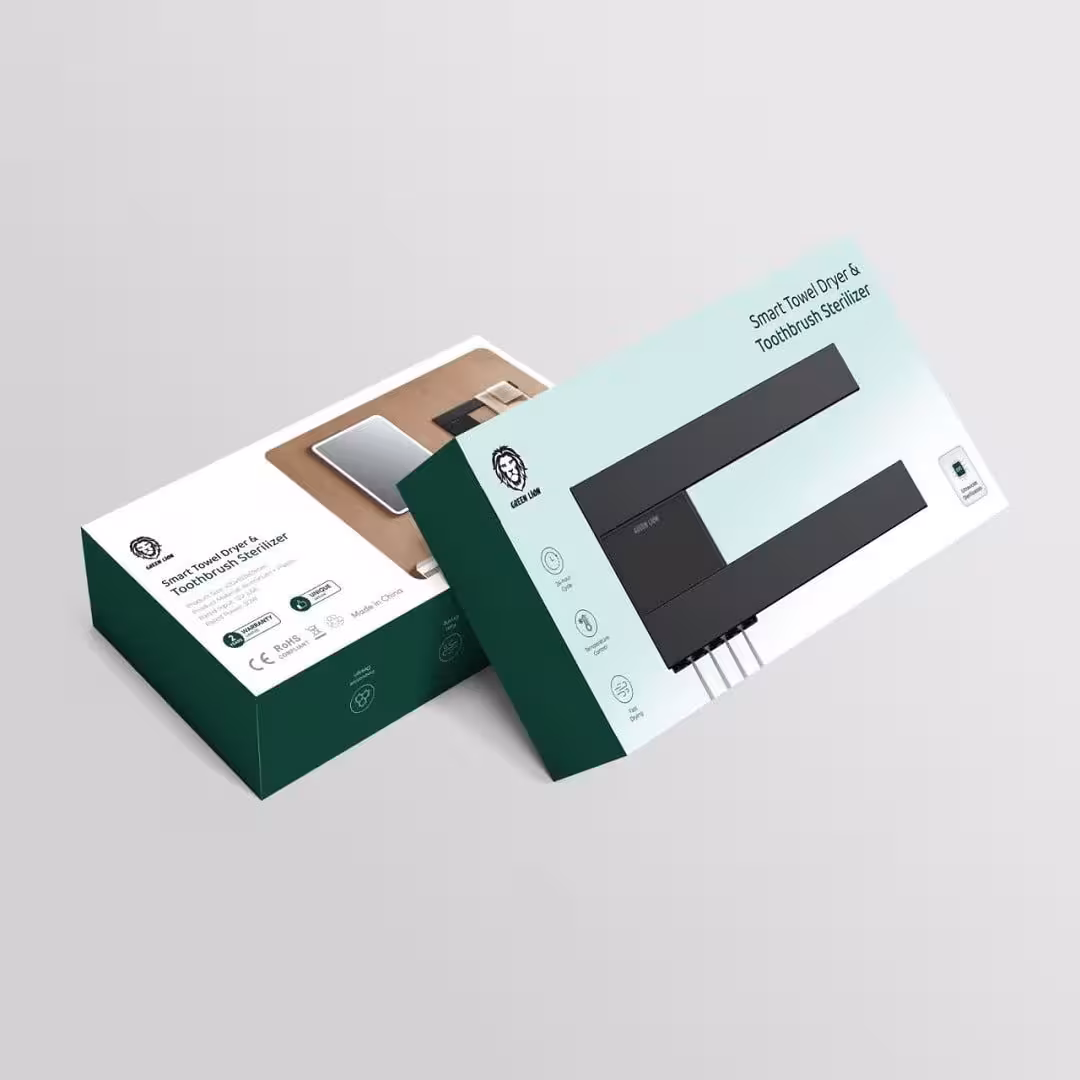 حوله خشک کن و ضد عفونی کننده مسواک هوشمند گرین Green Smart Towel Dryer & Toothbrush Sterilizer