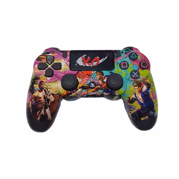 دسته بازی پلی استیشن 4 مدل Play x طرح street fighter