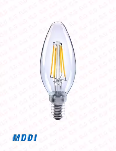 لامپ فیلامنتی 4 وات مودی پایه E14 مدل candle