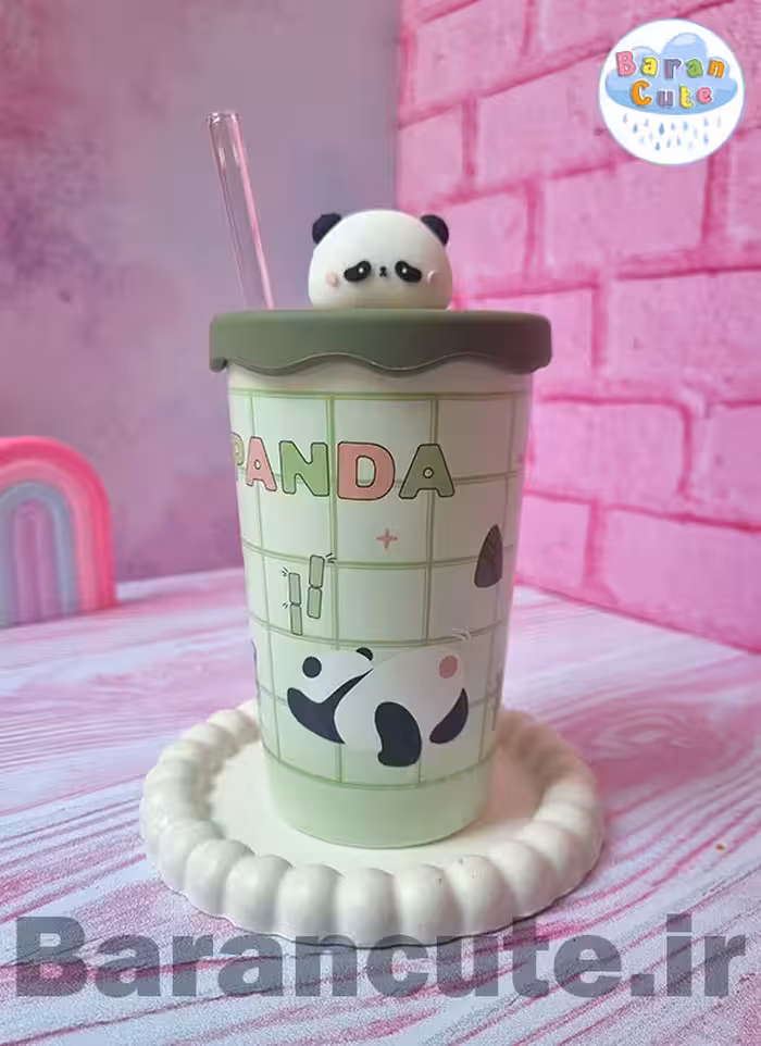 ماگ سرامیکی نی دار طرح پاندا