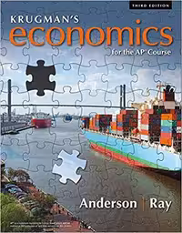 خرید و دانلود نسخه کامل کتاب Krugman's Economics for the AP® Course (3rd Edition) [2019] -   pdf