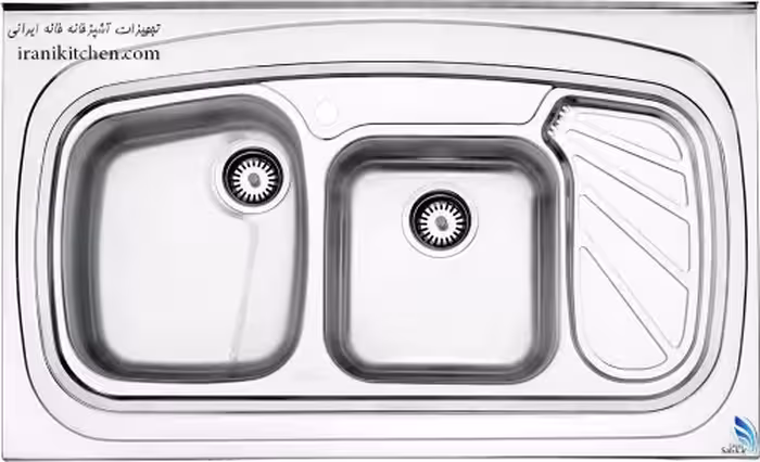 سینک استیل البرز مدل 611 روکار