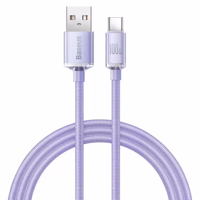 کابل تبدیل USB به تایپ سی بیسوس مدل CAJY000405 طول 1.2 متر توان 100 وات