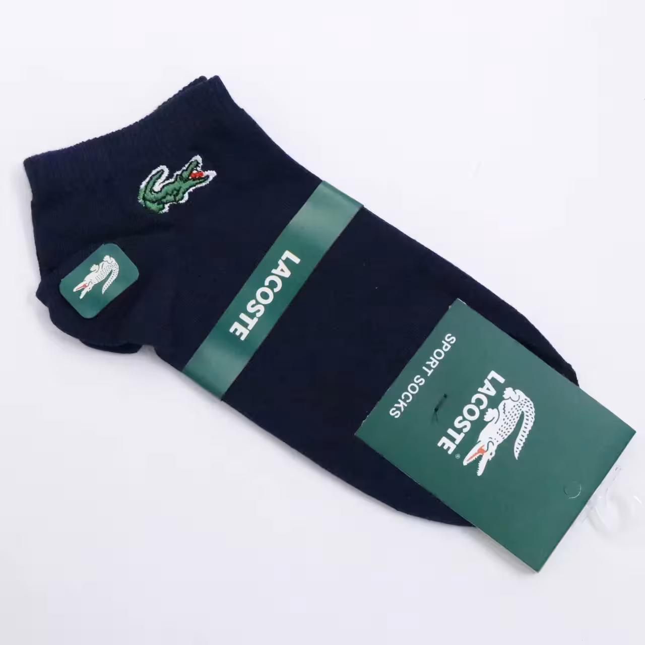 جوراب مچی اسپورت مارک LACOSTE لاگوست رنگ مشکی 20031