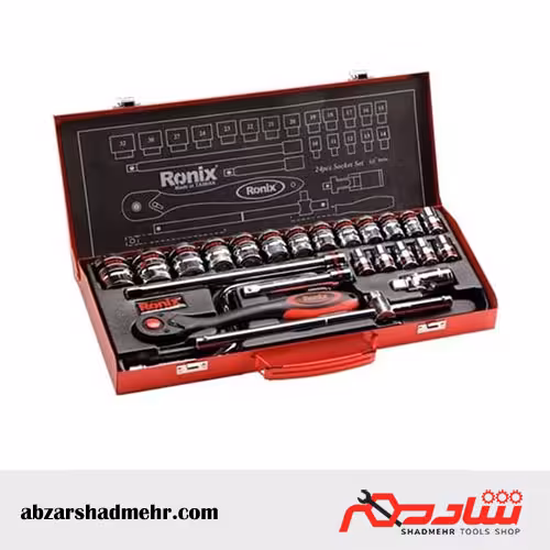 جعبه بکس 24 پارچه 1/2 رونیکس RH2624