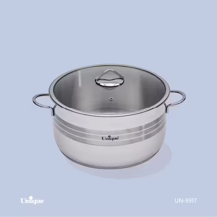 قابلمه استیل سایز 32 یونیک کد محصول: UN-9917