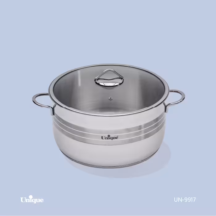 قابلمه استیل سایز 32 یونیک کد محصول: UN-9917