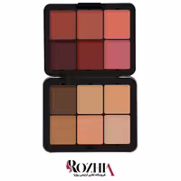 پالت 12 رنگ کانتور و رژگونه کرمی فیوچر میکاپ Future Makeup