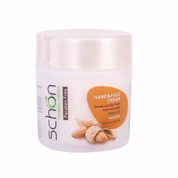 کرم کاسه ای بادام شون مناسب دست و صورت 150 میل